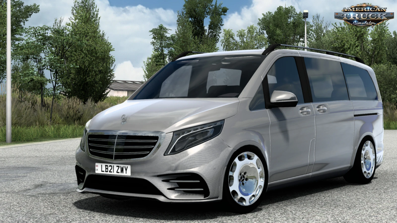 Mercedes-Benz Vito V-Class 2018 v4.5 (1.50x) for ATS