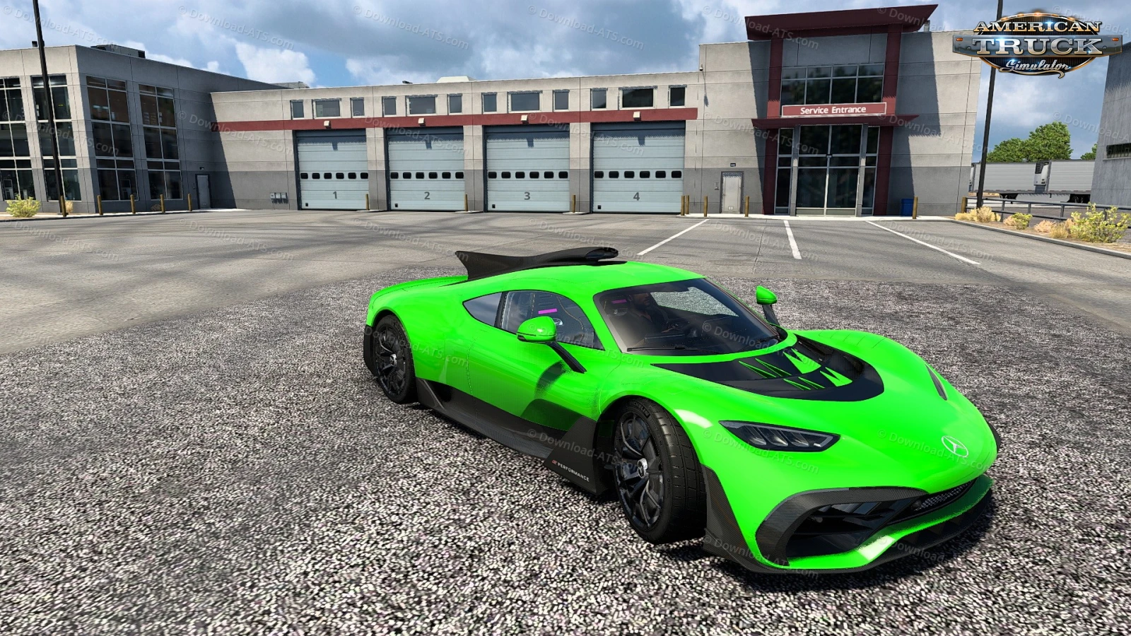 Mercedes-AMG ONE 2021 + Interior v2.4 (1.50.x) for ATS