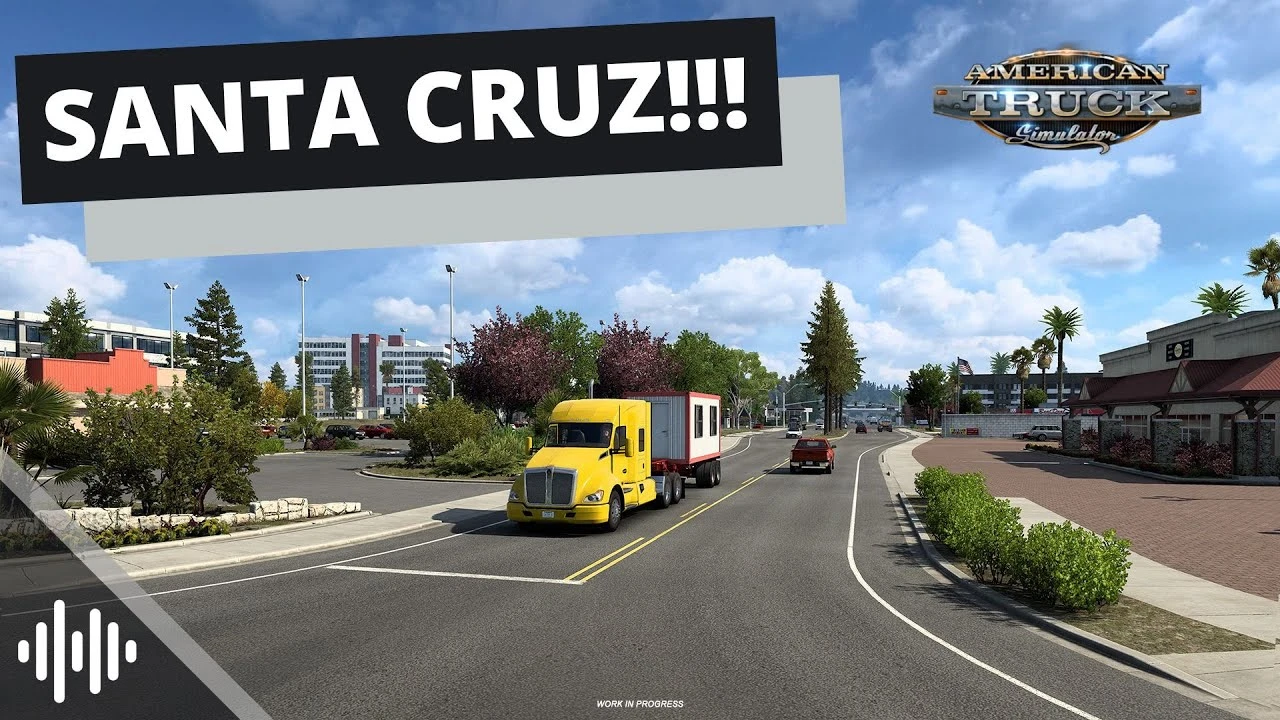 California Rework - Santa Cruz for American Truck Simulator