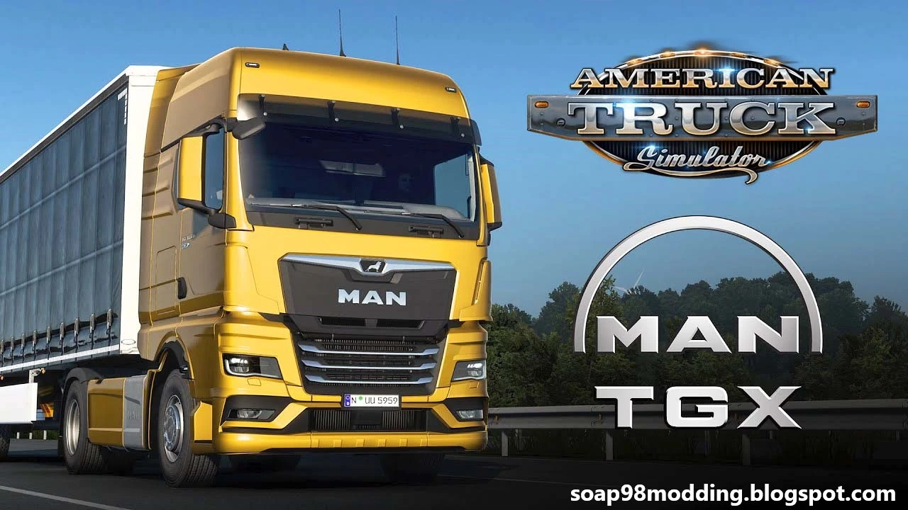 MAN TG3 TGX 2020 by soap98 v1.0.7 (1.51.x) for ATS