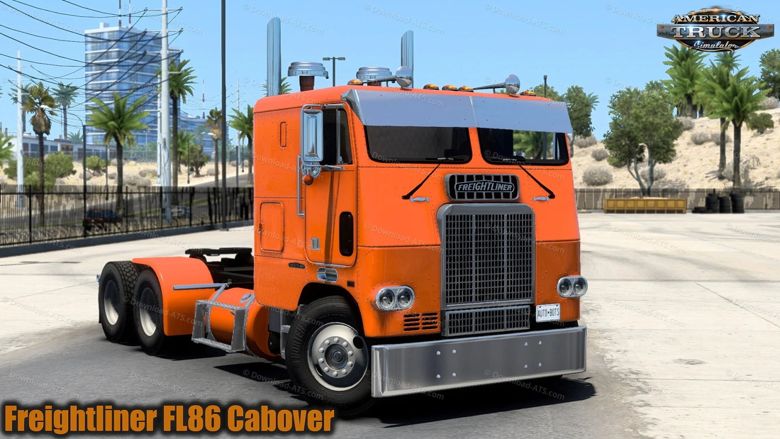 Freightliner FL86 Cabover + Interior v1.1 (1.48.x) for ATS