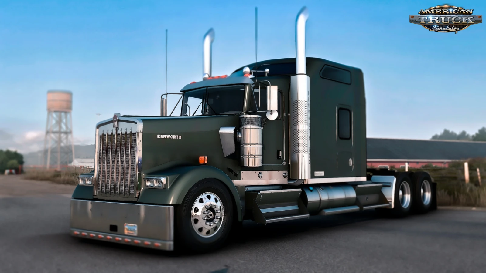 SCS Kenworth W900 FlatGlass v0.8 (1.47.x) for ATS