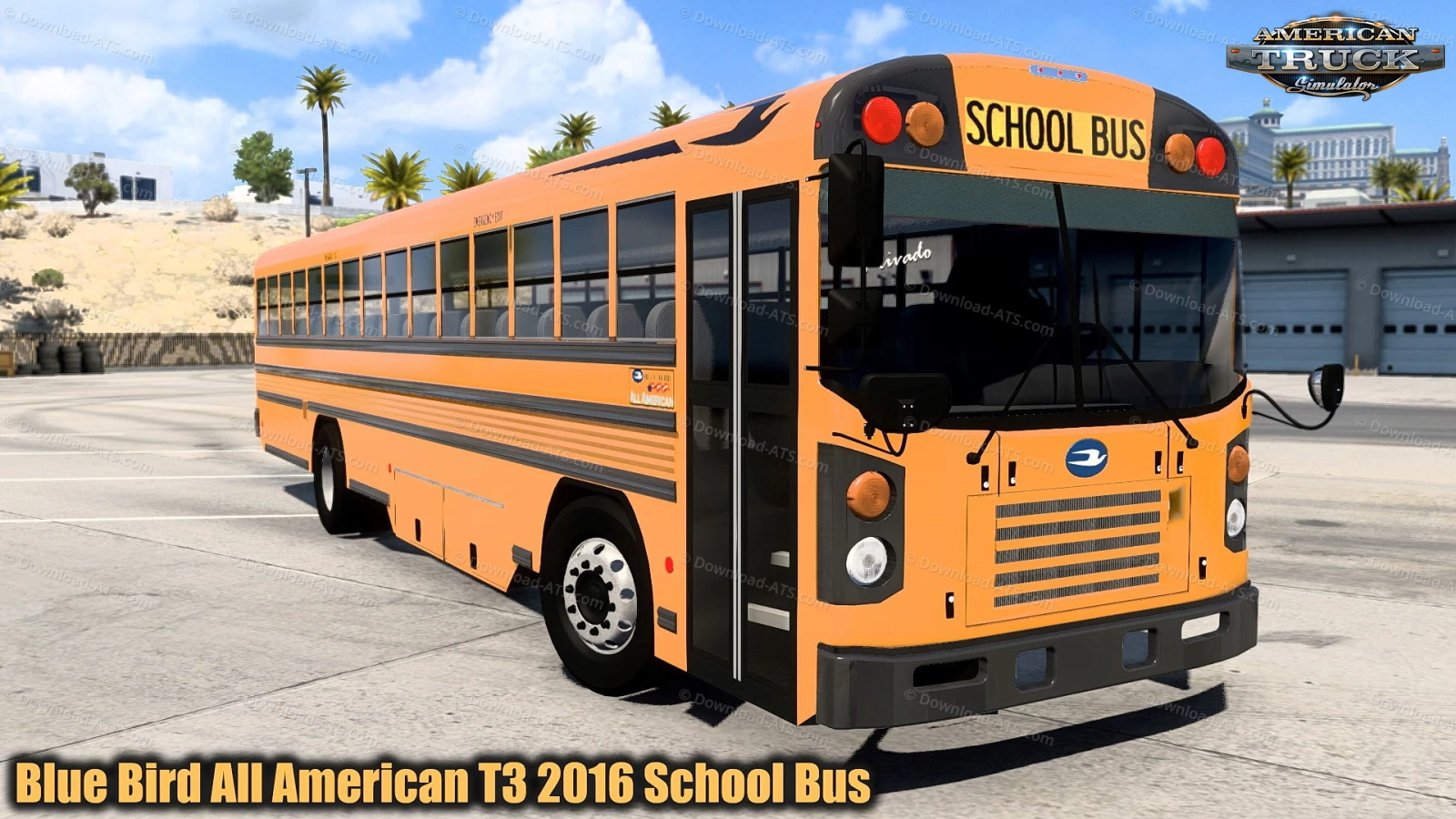 Blue Bird All American T3 2016 School Bus v1.0 (1.47.x) for ATS