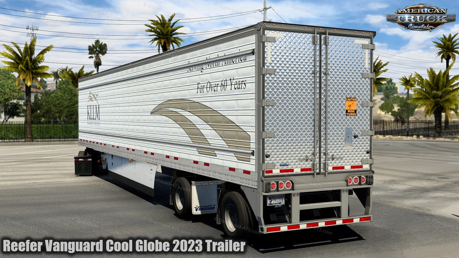 Reefer Vanguard Cool Globe 2023 Trailer v1.0 (1.47.x) for ATS