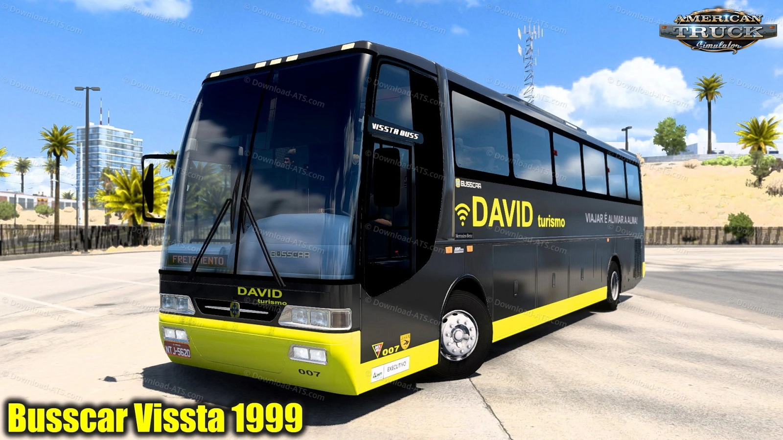 Busscar Vissta 1999 4x2 + Interior v1.5 (1.53.x) for ATS