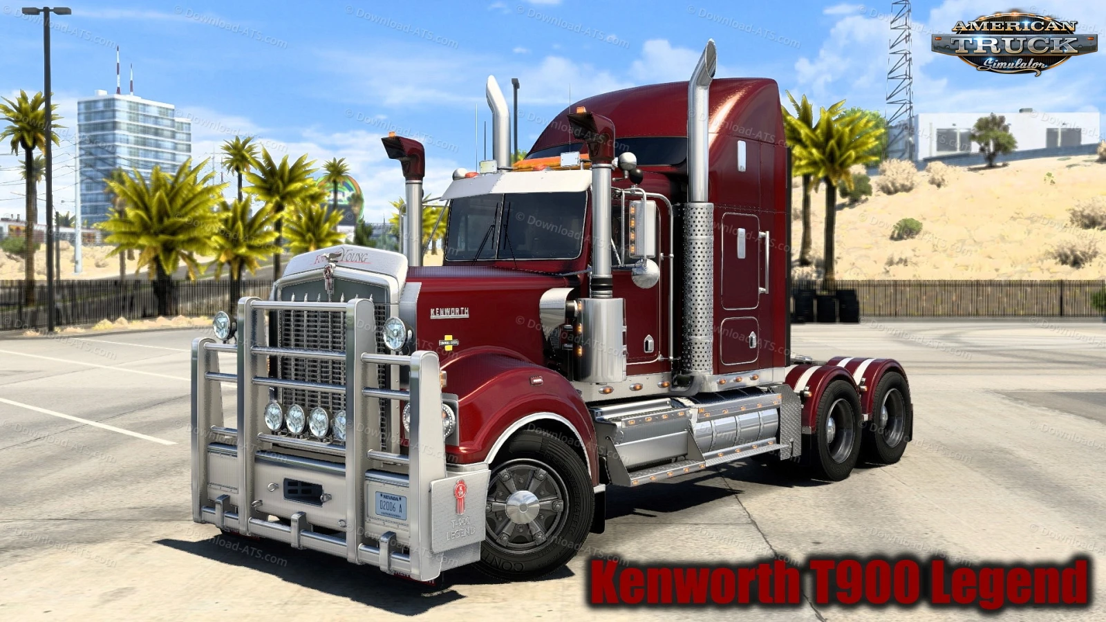 Kenworth T900 Legend + Interior v2.0 (1.47.x) for ATS