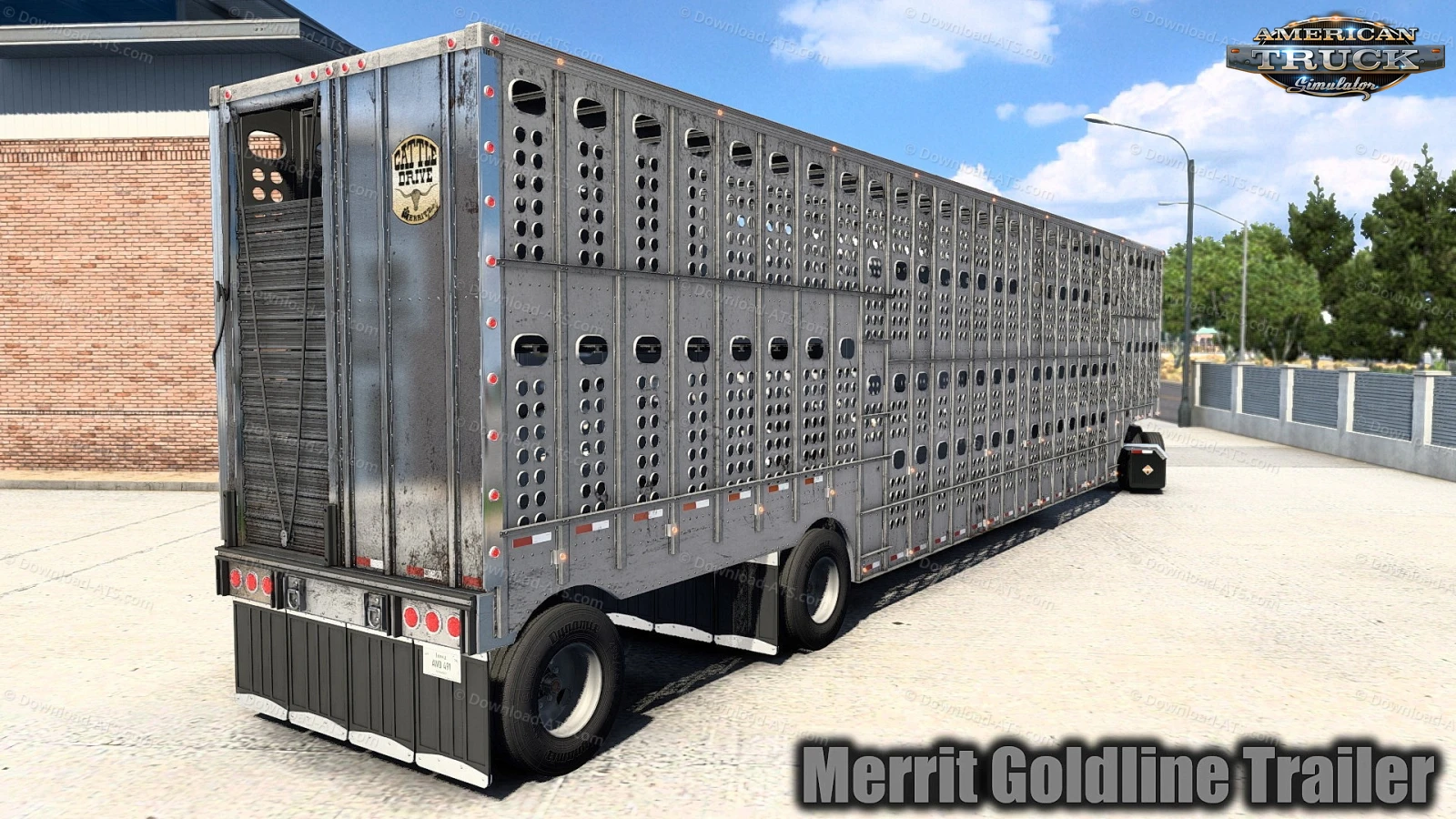 Merrit Goldline Trailer v1.1 By CT Moddings (1.50.x) for ATS