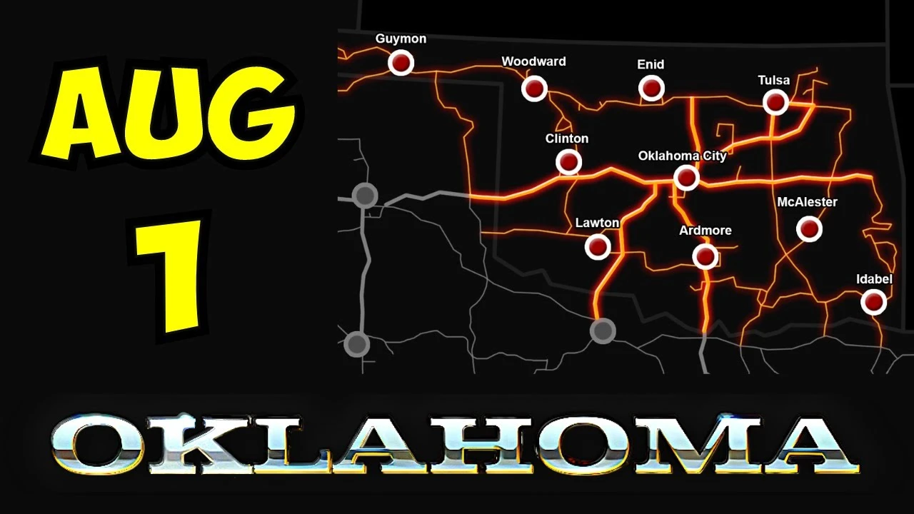Oklahoma DLC - Released for American Truck Simulator