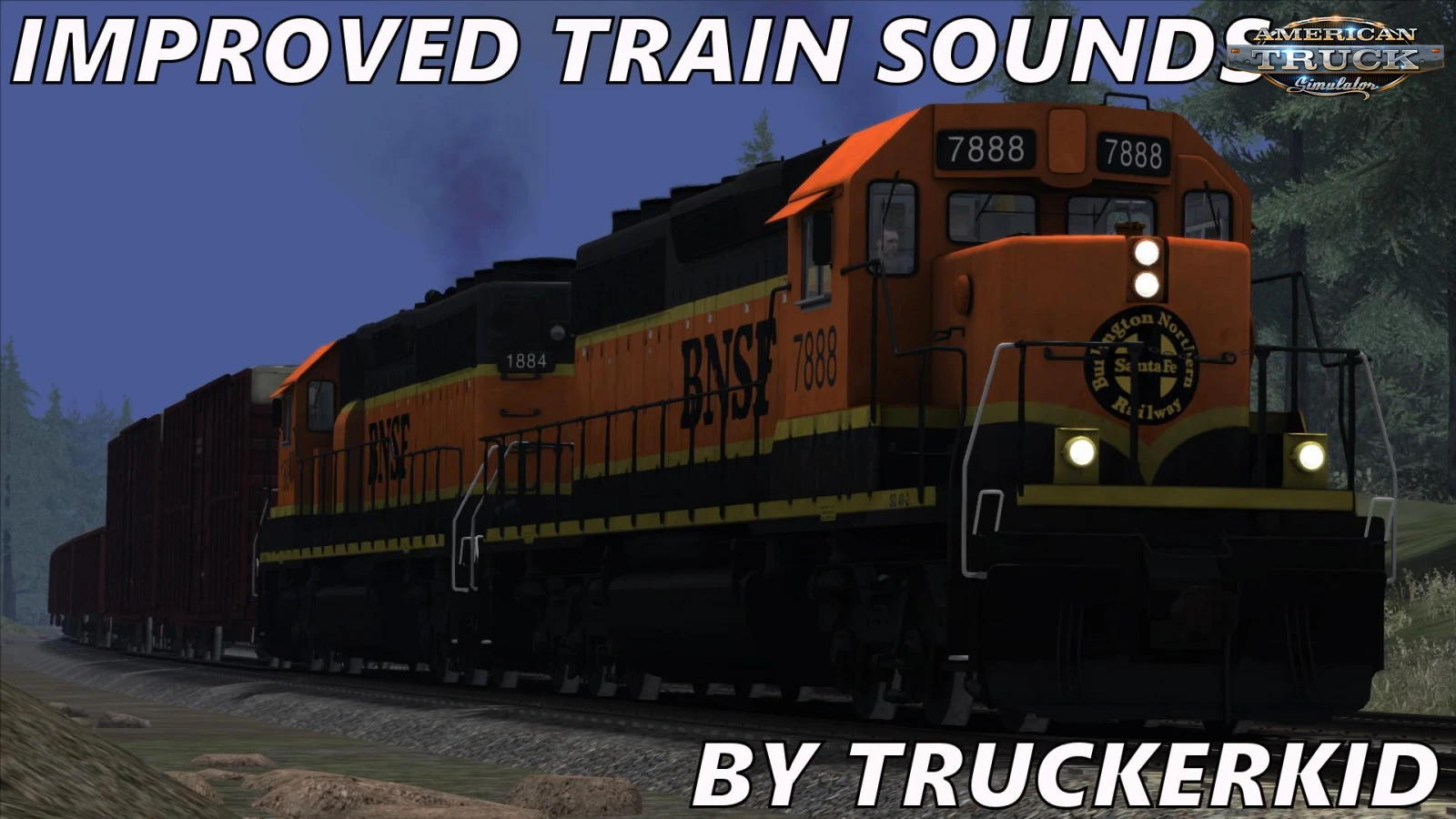 Improved Train Sounds v4.4 (1.48.x) for ATS
