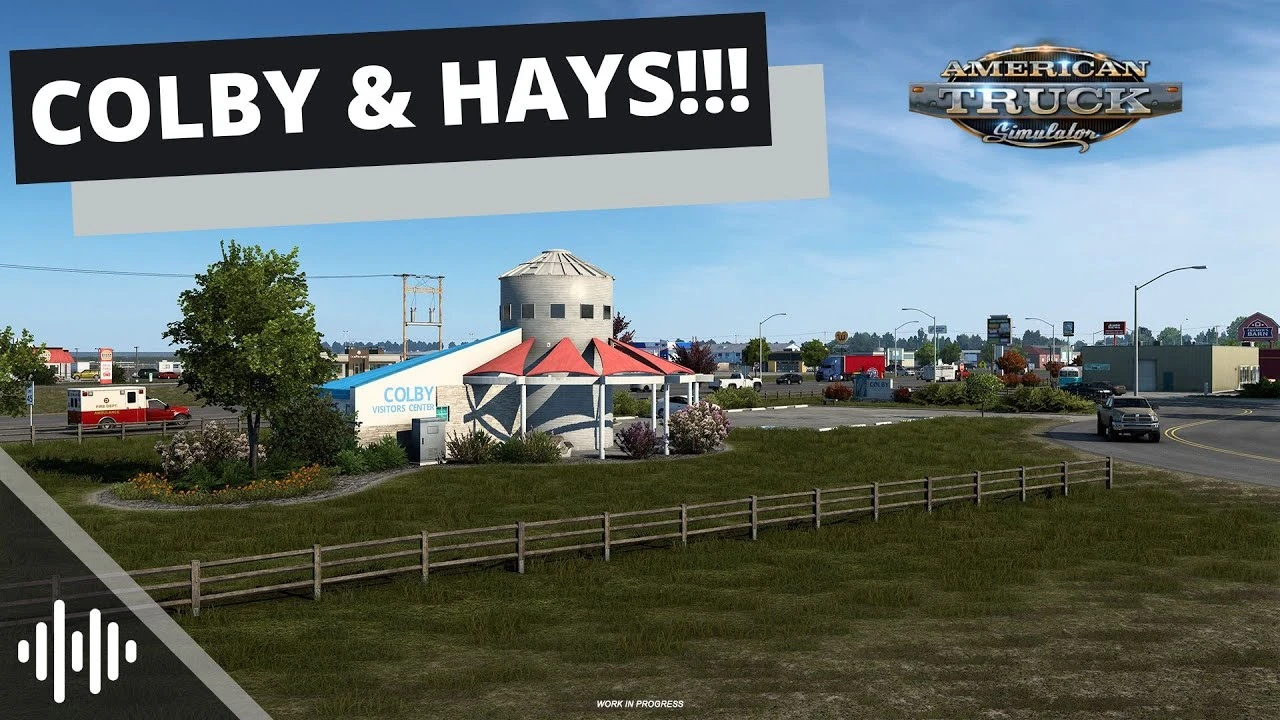 Kansas DLC - Colby & Hays cities in American Truck Simulator