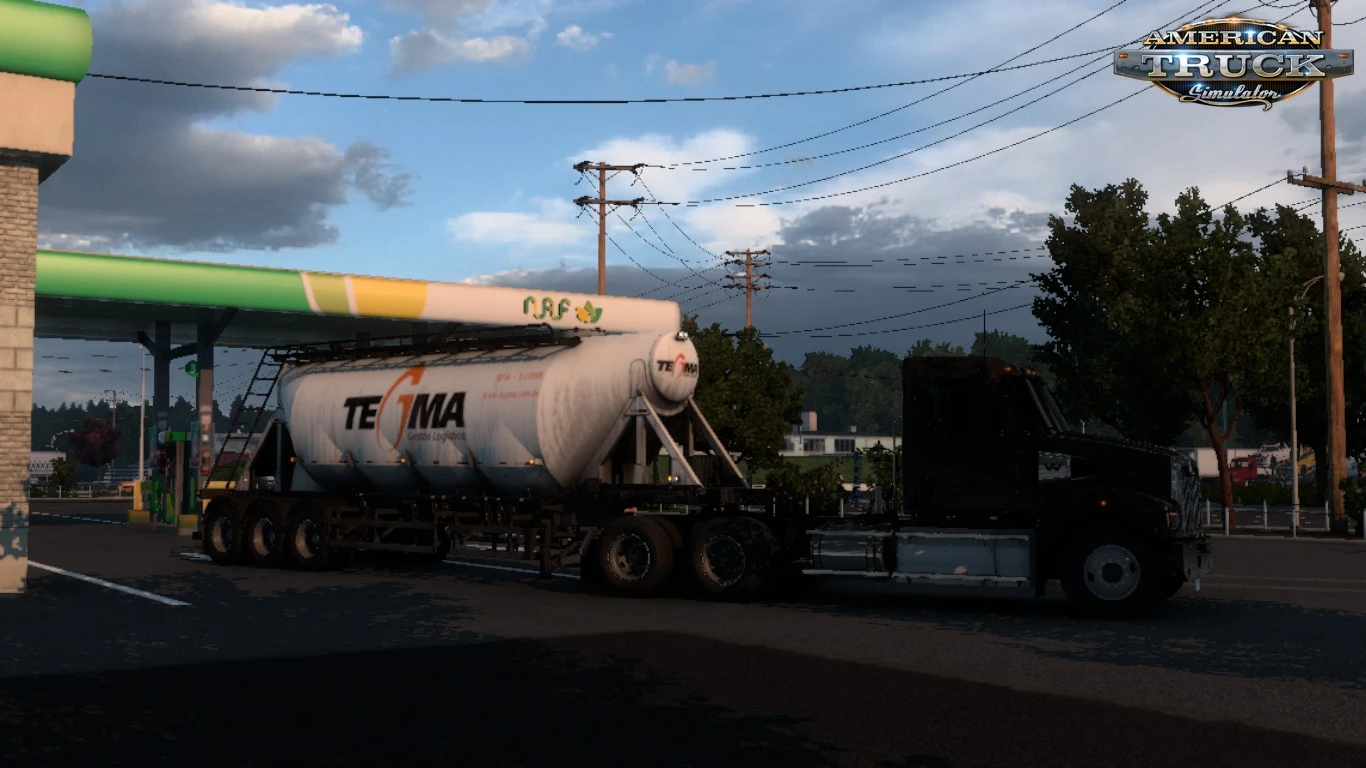 Metalesp Silocar 3 Axle Trailer v0.3 (1.48.x) for ATS