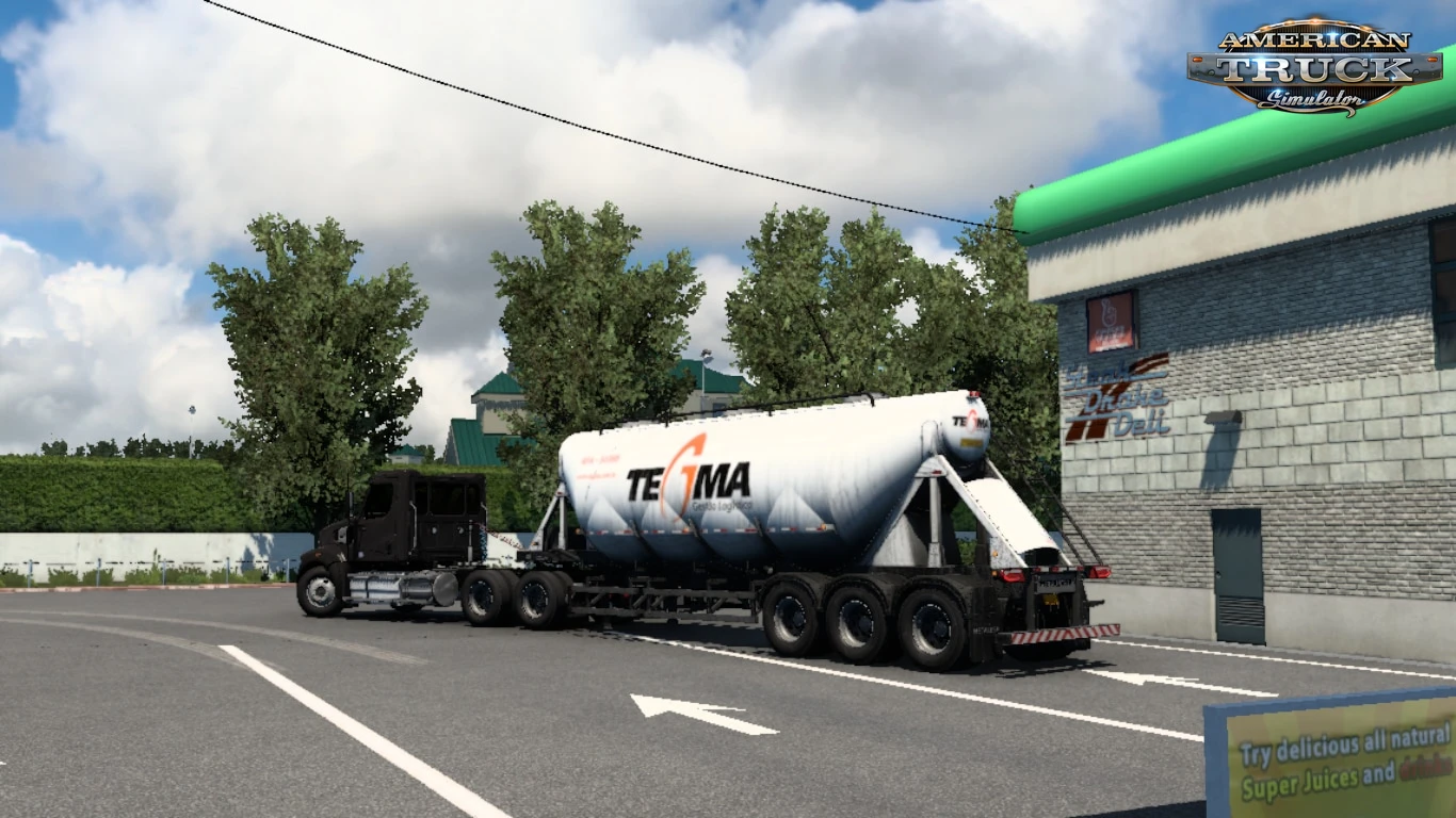 Metalesp Silocar 3 Axle Trailer v0.3 (1.48.x) for ATS