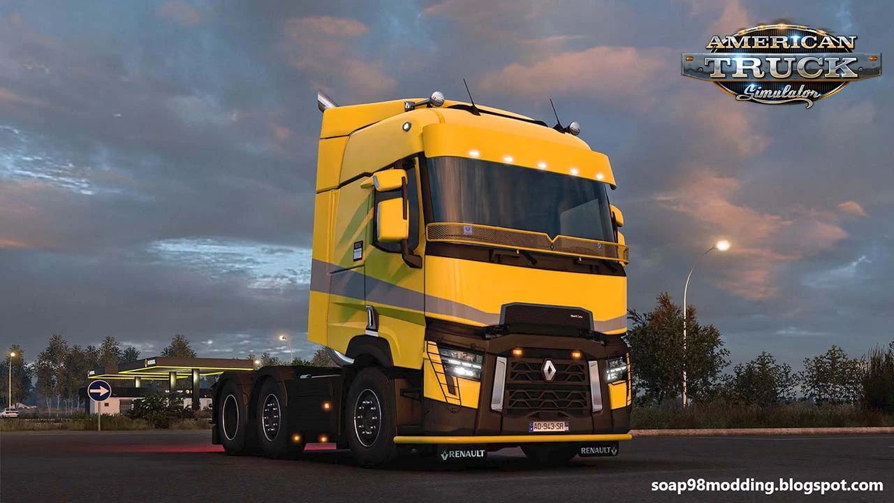 Renault T Evolution Truck v2.4.5 (1.50.x) for ATS