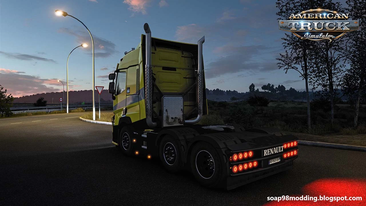 Renault T Evolution Truck v2.4.5 (1.50.x) for ATS