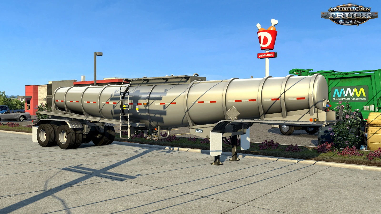 Polar Deep Drop Tanker v1.1 By FPModding (1.49.x) for ATS