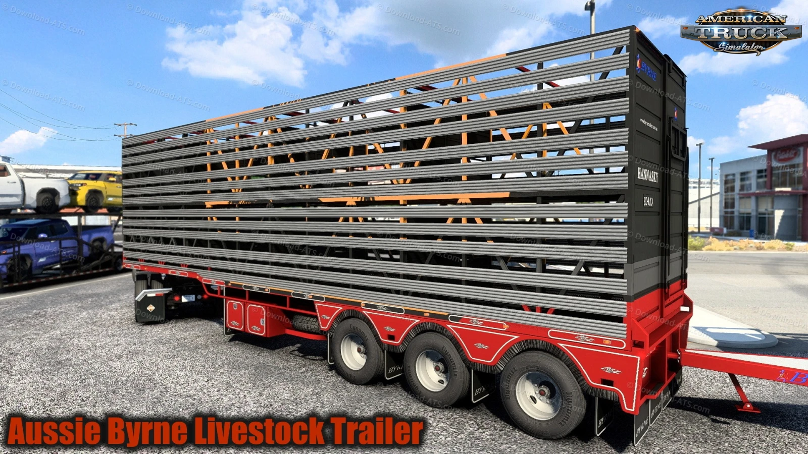 Aussie Byrne Livestock Trailer v1.2 (1.50.x) for ATS