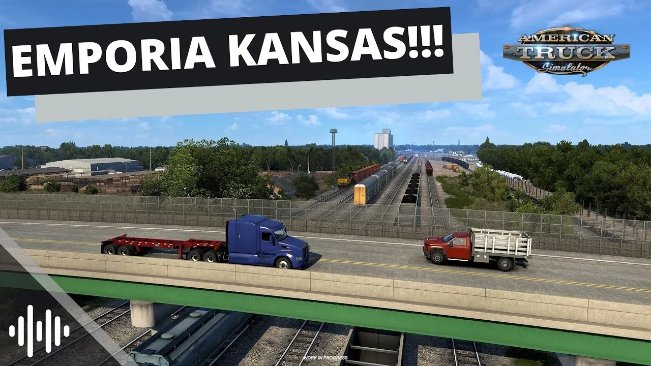 Kansas DLC - Emporia city in ATS