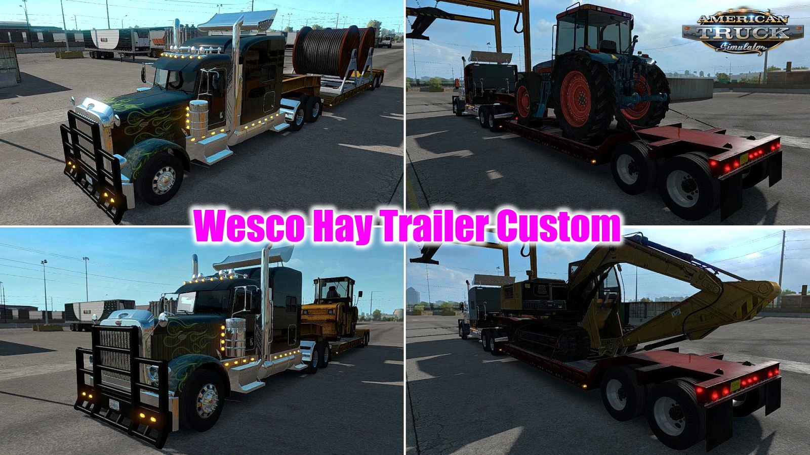 Wesco Hay Trailer Custom v1.5 By ReneNate (1.48.x) for ATS