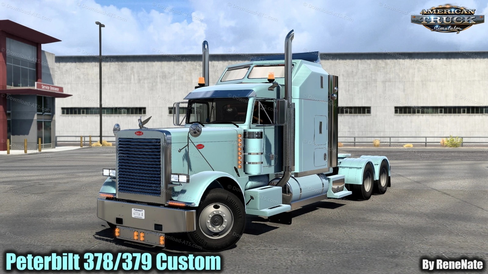 Peterbilt 378-379 Custom v1.1 By ReneNate (1.48.x) for ATS