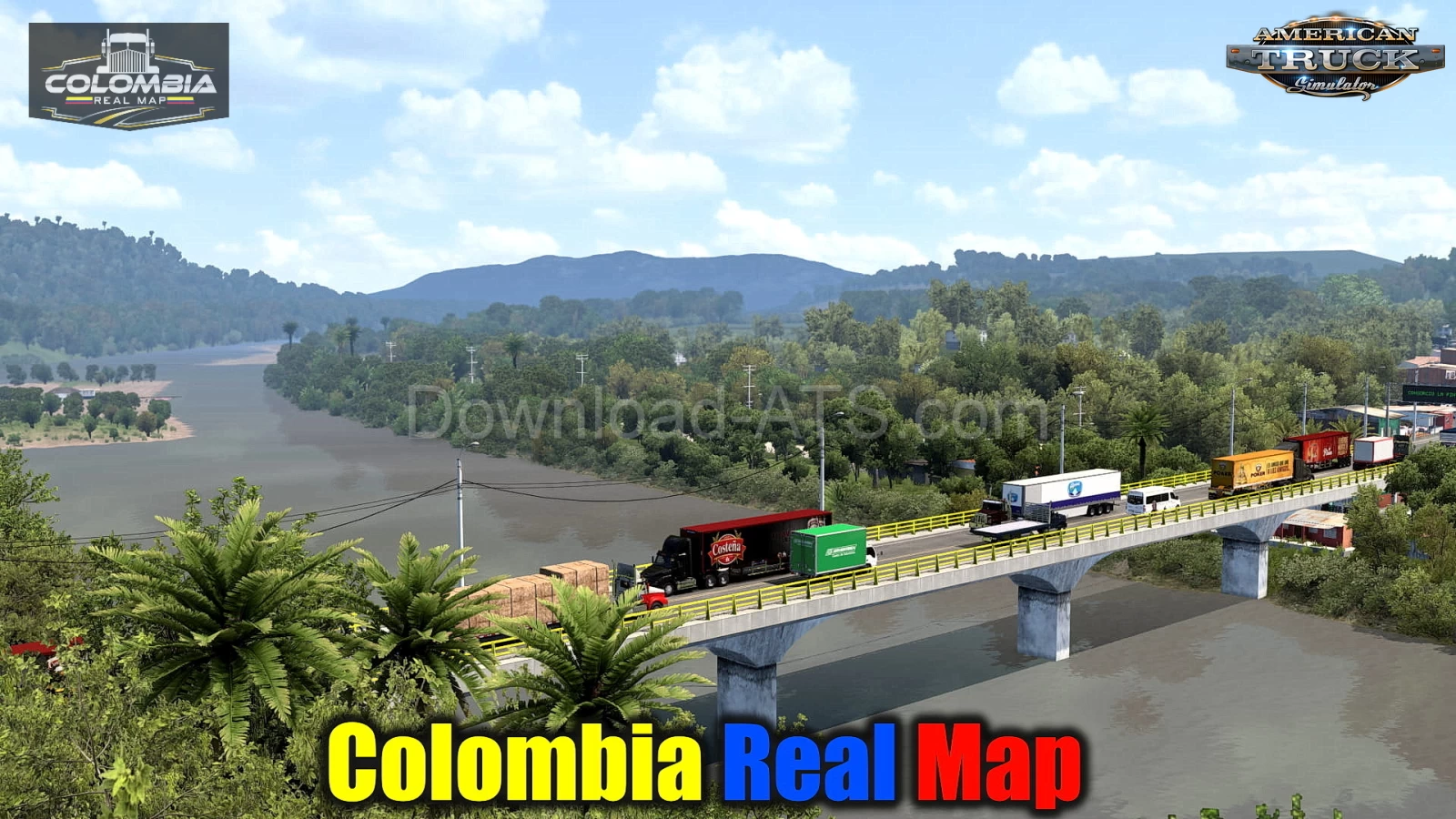 Colombia Real Map v6.8.5 (1.48.x) for ATS