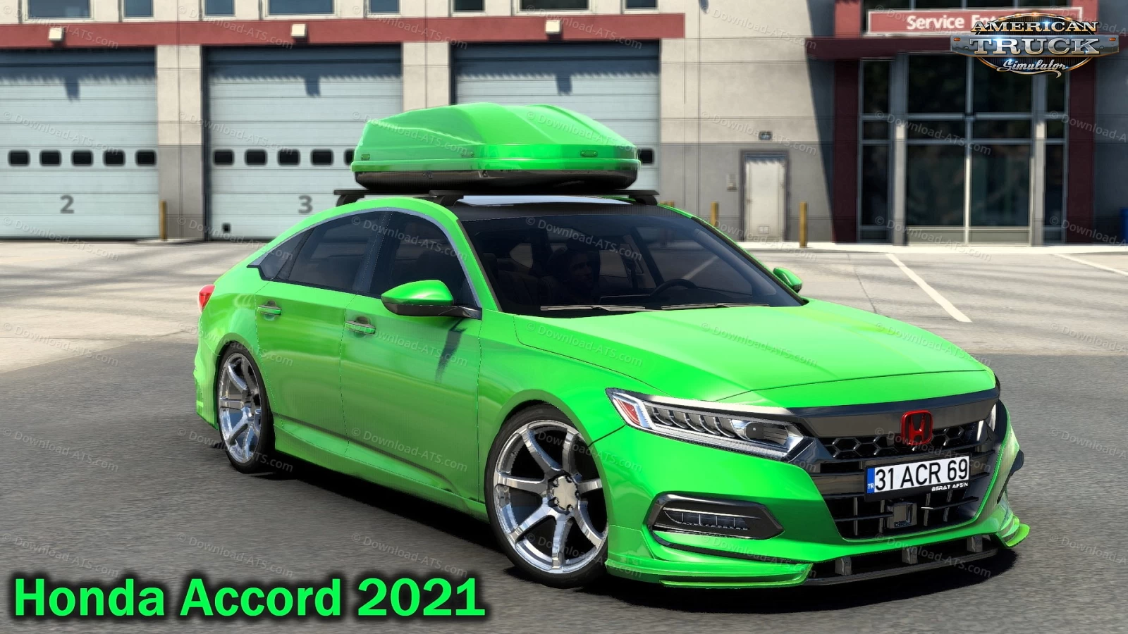 Honda Accord 2021 + Interior v2.3 (1.49.x) for ATS