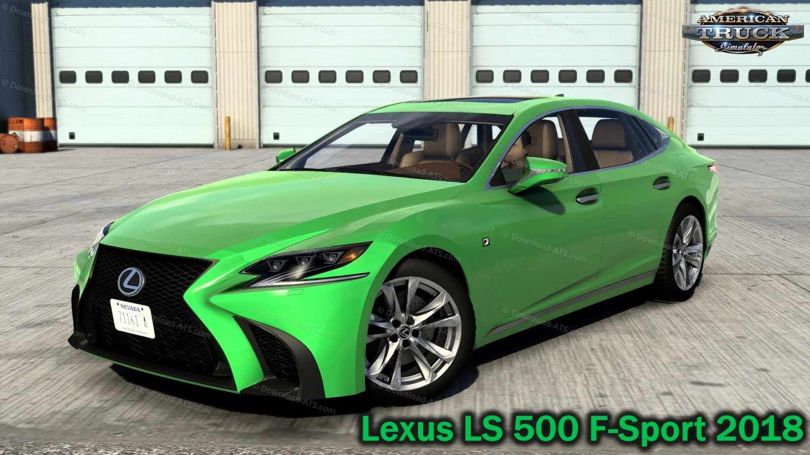 Lexus LS 500 F-Sport 2018 v1.5 (1.52.x) for ATS