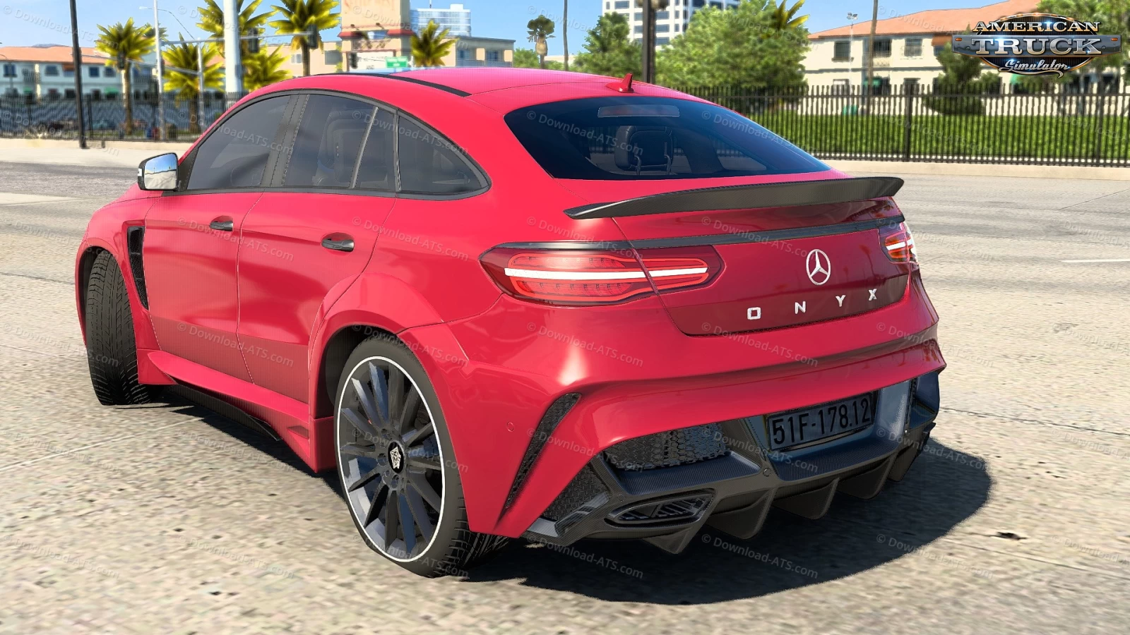 Mercedes-Benz GLE Coupe AMG Onyx G6 v2.0 (1.48.x) for ATS