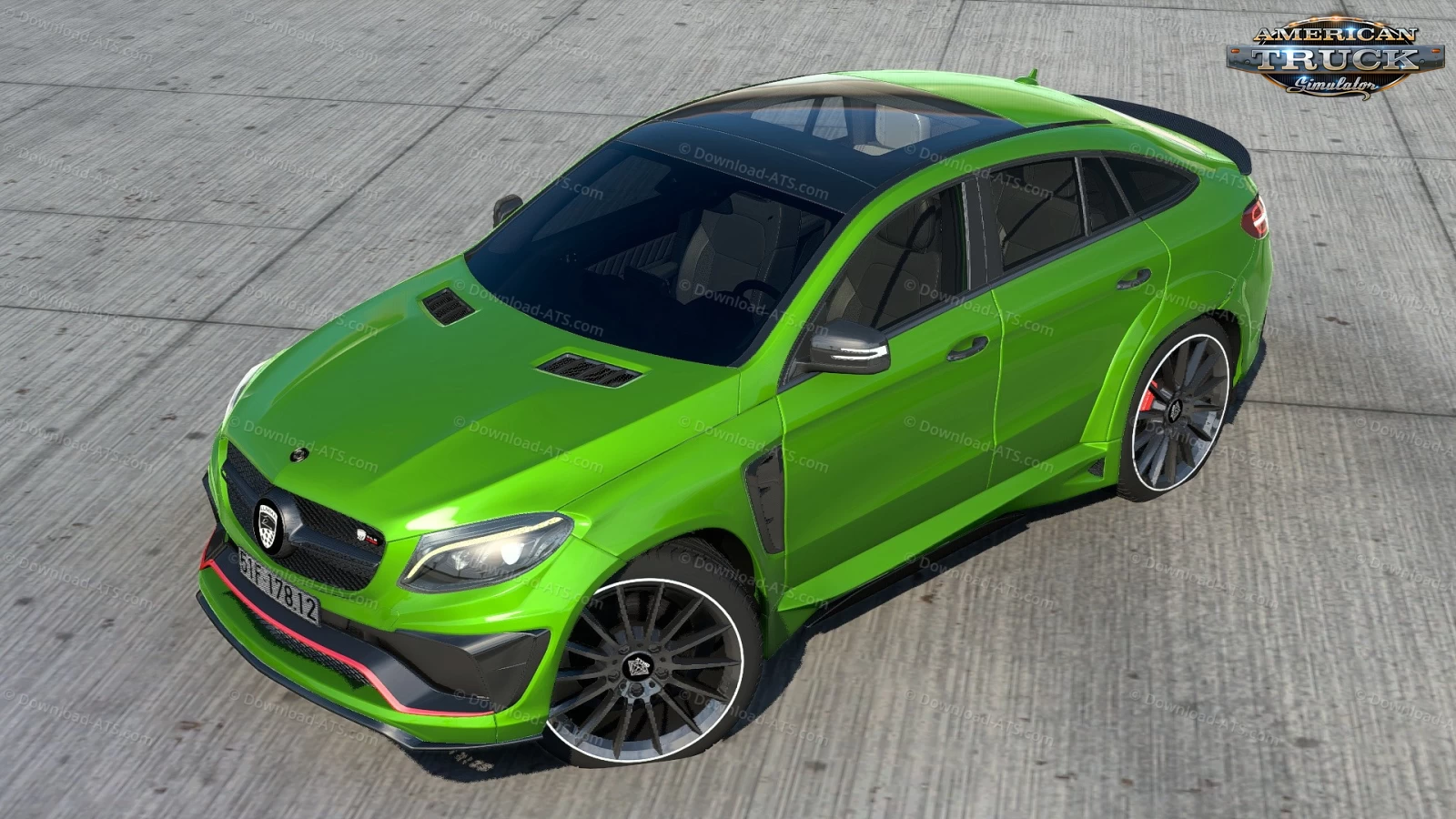Mercedes-Benz GLE Coupe AMG Onyx G6 v2.0 (1.48.x) for ATS