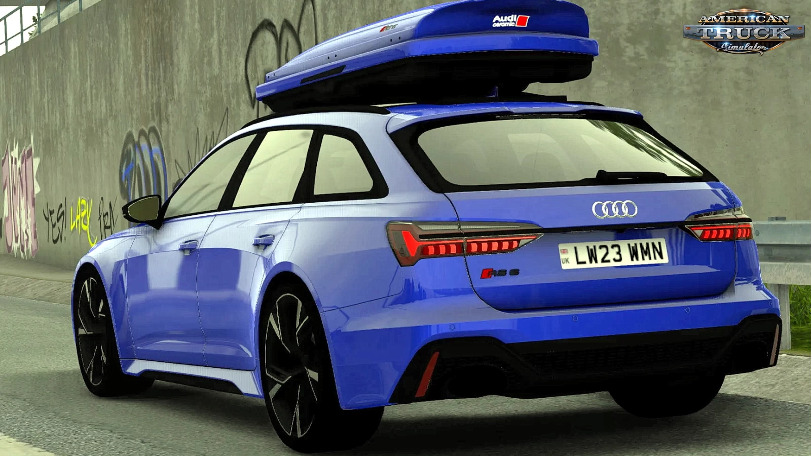 Audi RS6 Avant C8 2020 + Interior v1.0 (1.48.x) for ATS