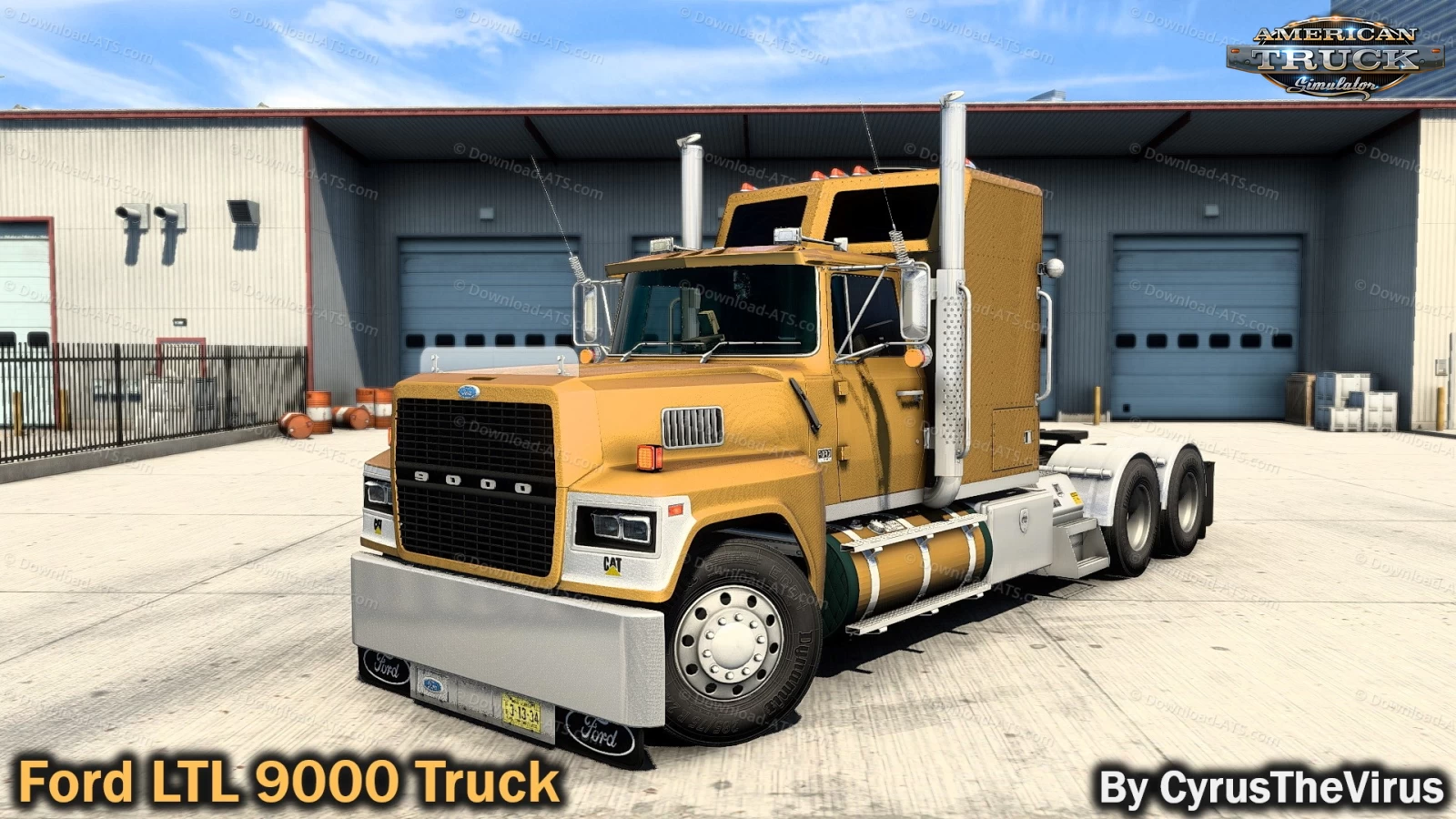 Ford LTL 9000 Truck v2.1 By CyrusTheVirus (1.51.x) for ATS