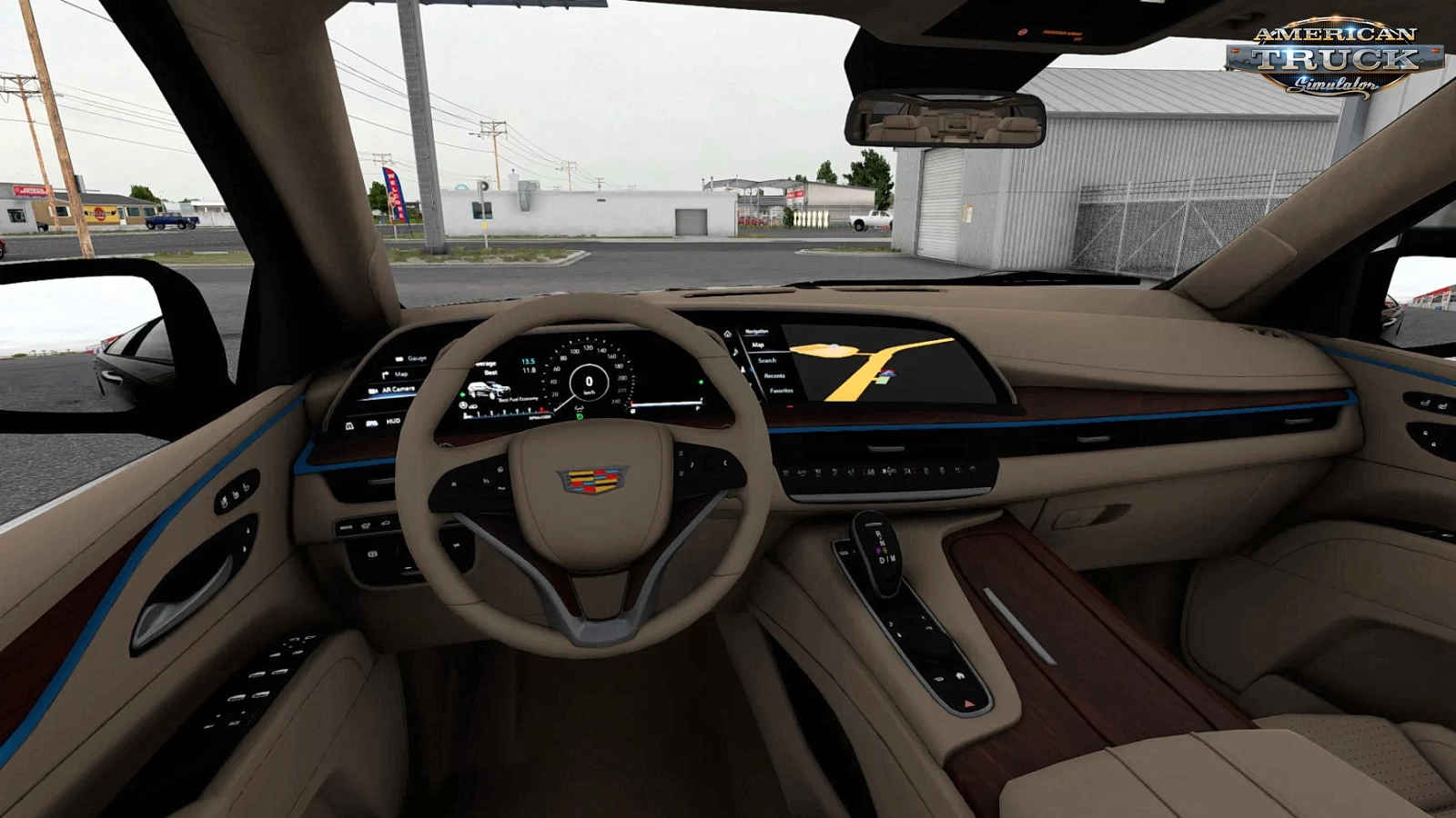 Cadillac Escalade 2021 + Interior v1.7 (1.53.x) for ATS