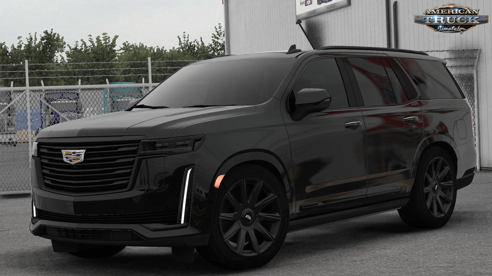 Cadillac Escalade 2021 + Interior v1.7 (1.53.x) for ATS