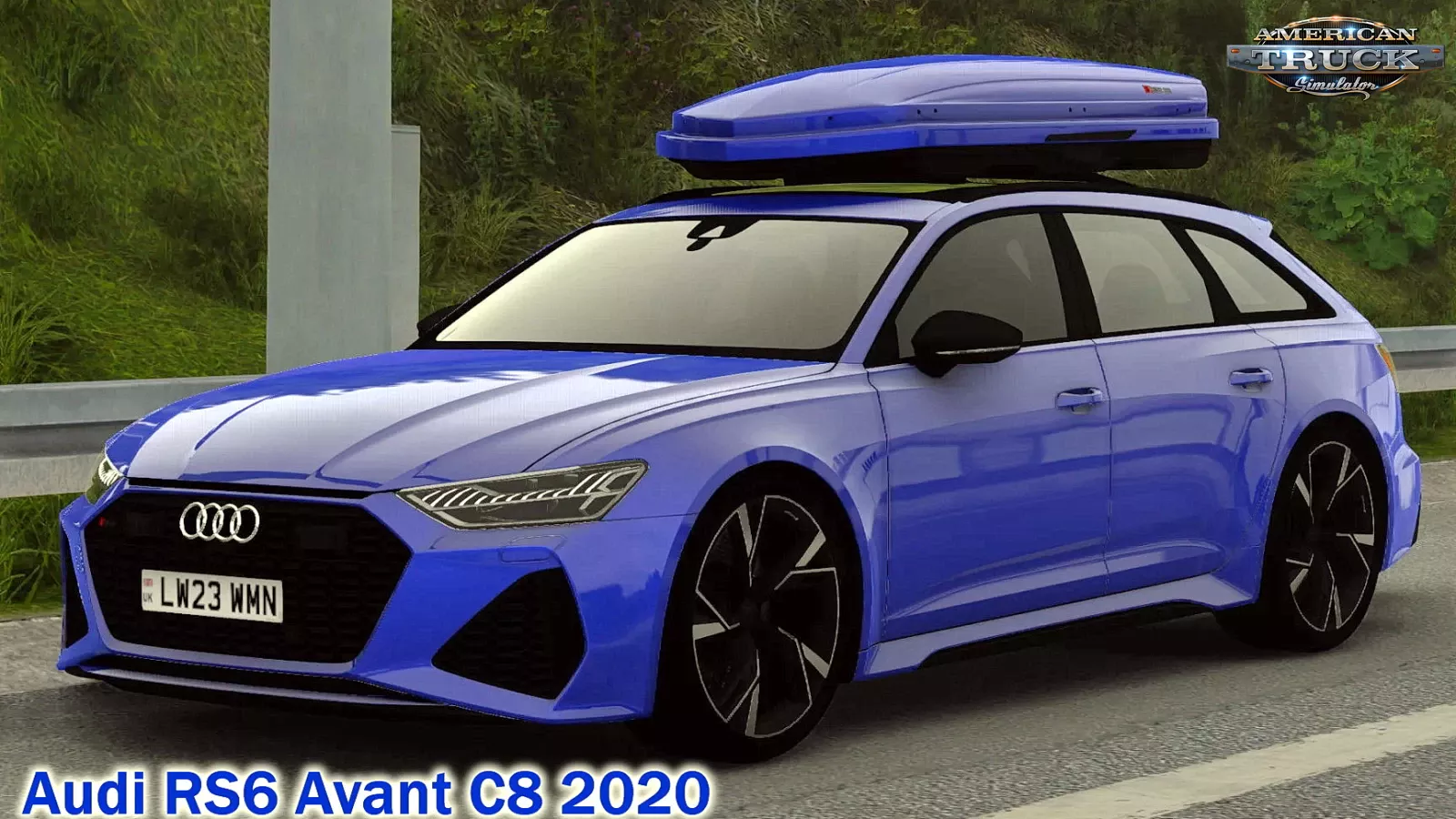 Audi RS6 Avant C8 2020 + Interior v1.3 (1.50.x) for ATS