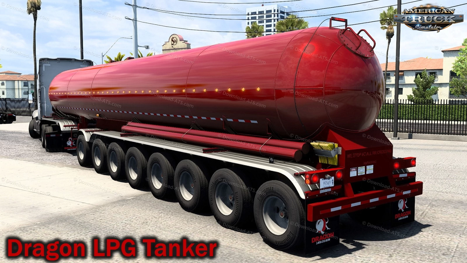 Dragon LPG Tanker v1.0 By Fishpants Modding (1.48.x) for ATS