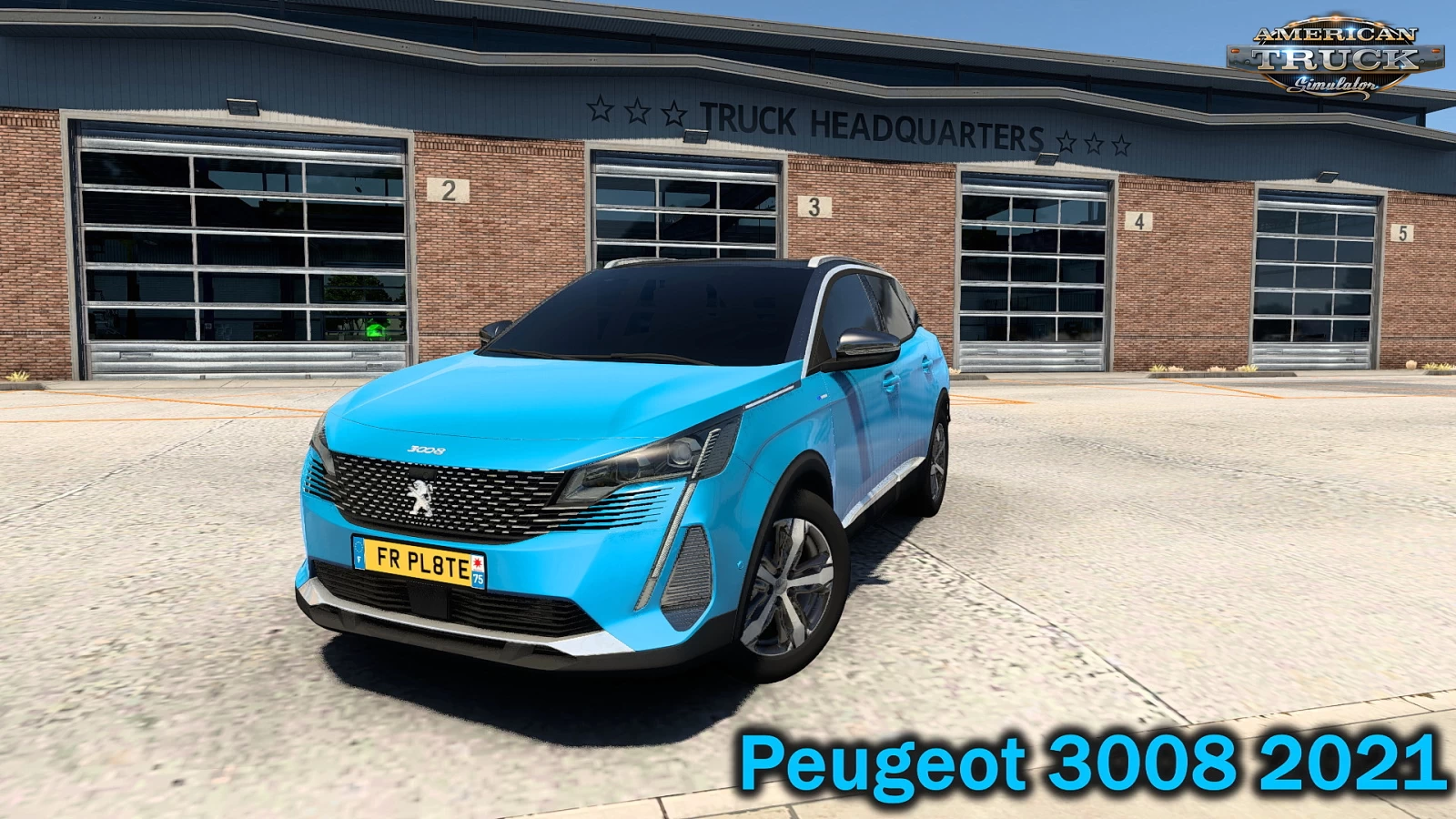 Peugeot 3008 2021 + Interior v1.1 (1.48.x) for ATS