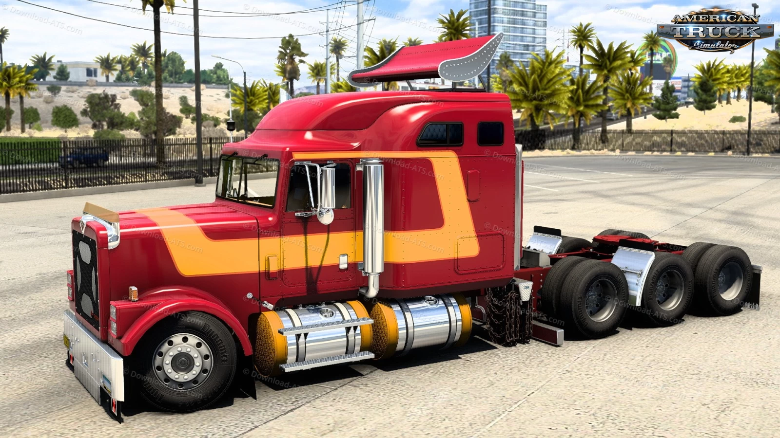 International 9300 Truck + Interior v1.0.5 (1.58.x) for ATS