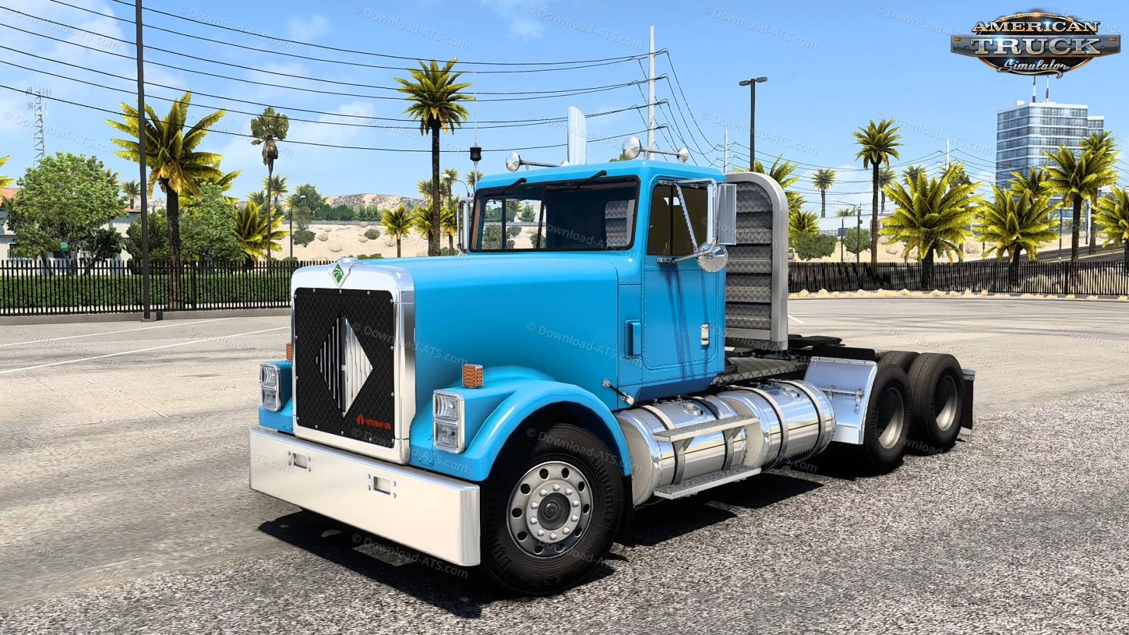International 9300 Truck + Interior v1.0.5 (1.58.x) for ATS
