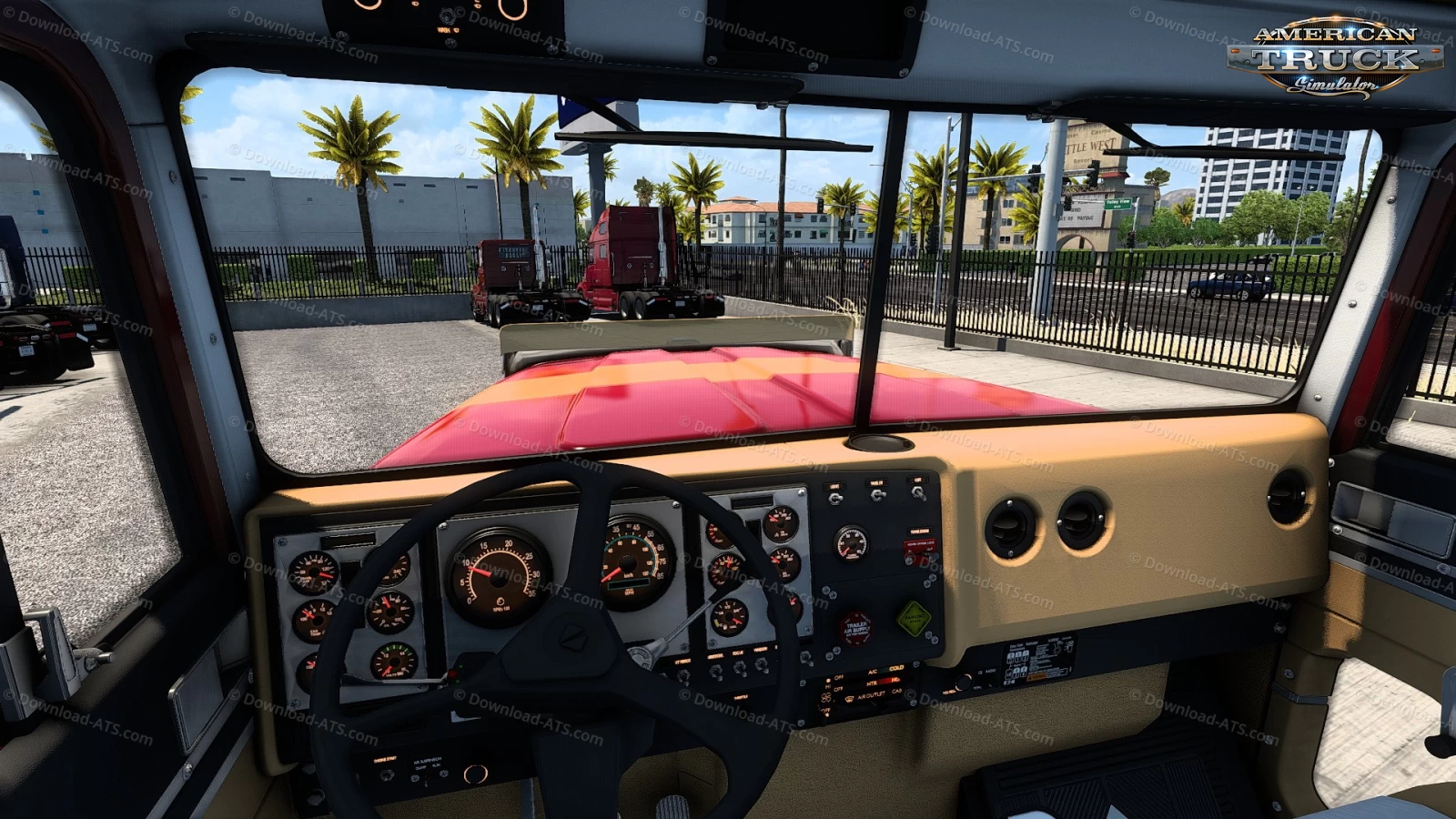 International 9300 Truck + Interior v1.0.5 (1.58.x) for ATS