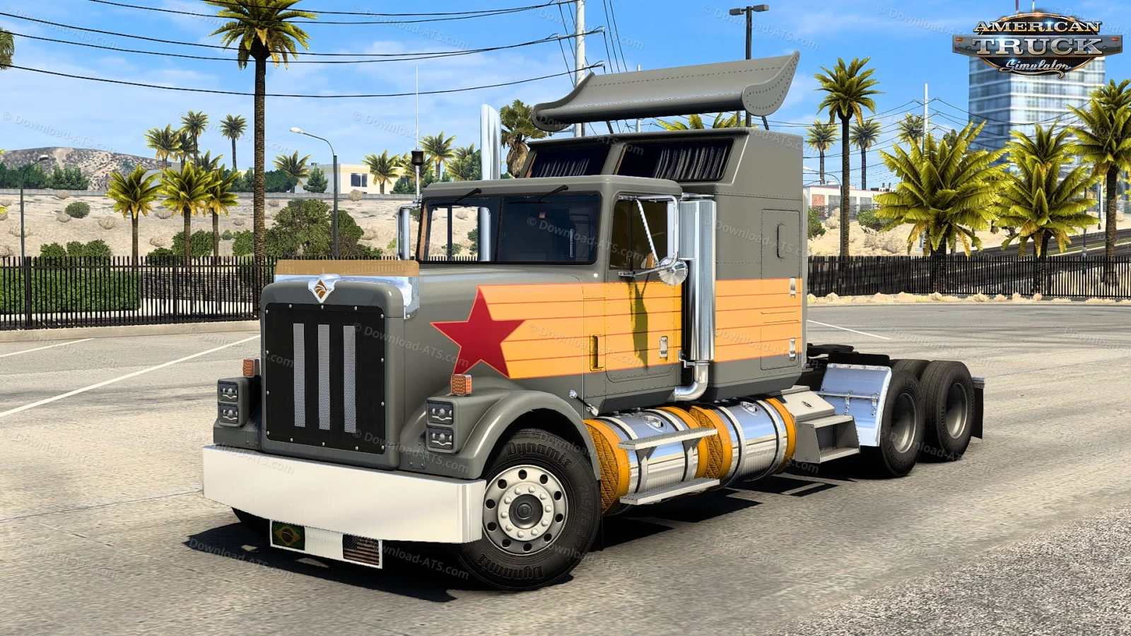 International 9300 Truck + Interior v1.0.5 (1.58.x) for ATS