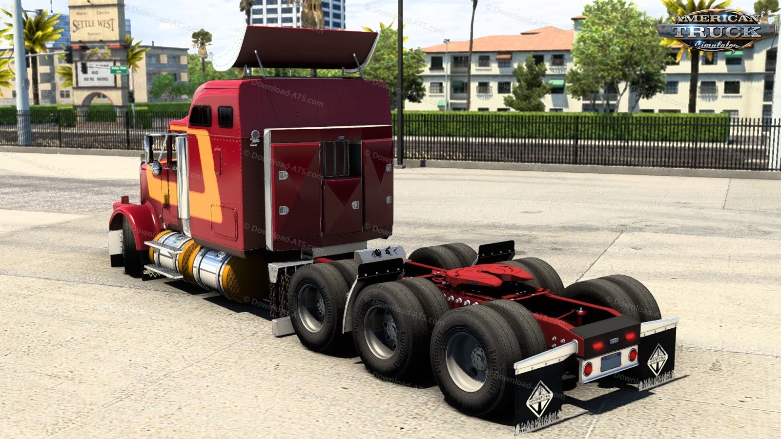 International 9300 Truck + Interior v1.0.5 (1.58.x) for ATS
