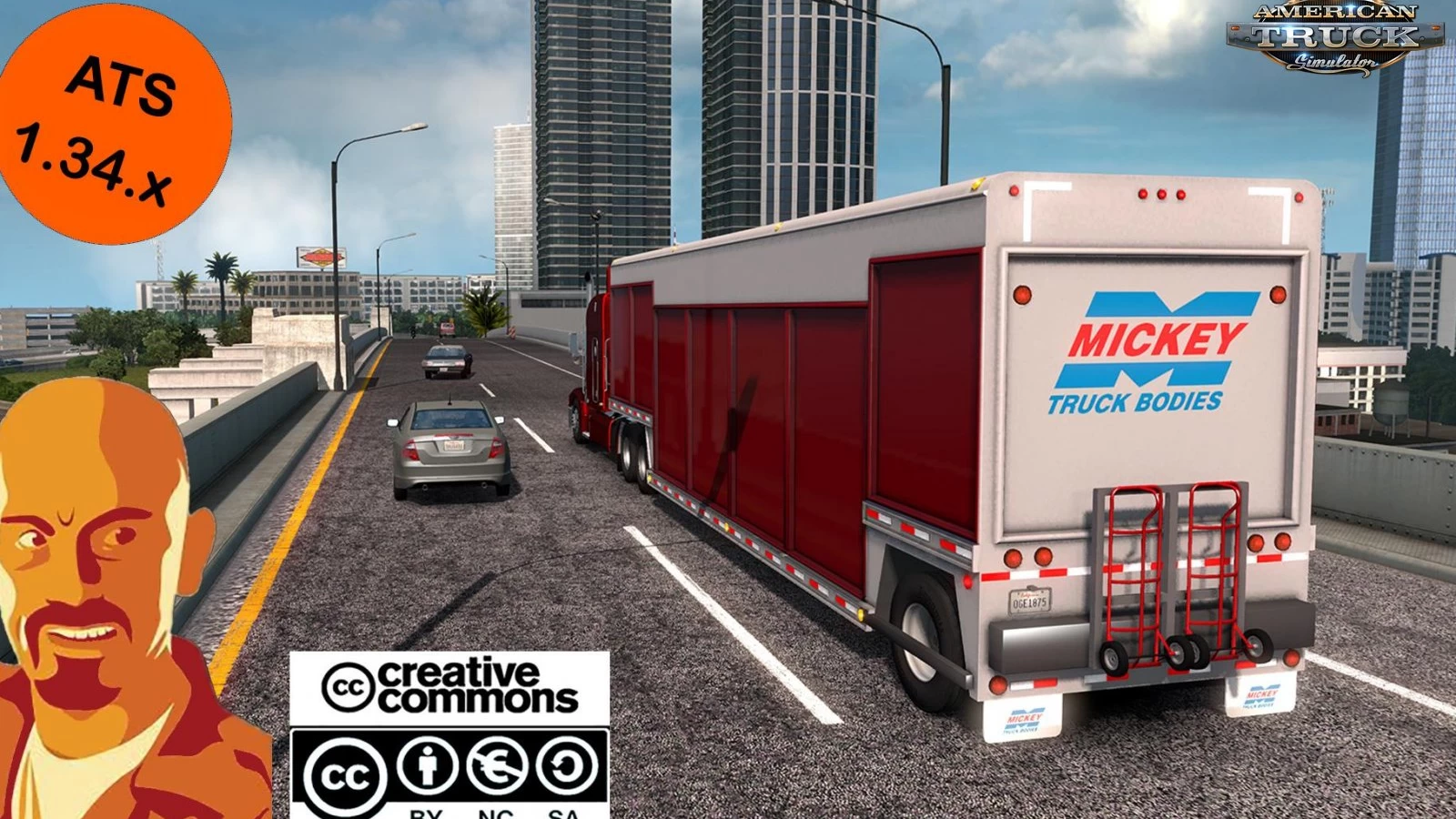 Mickeys Beverages Trailer v1.2 By CyrusTheVirus (1.48.x) for ATS