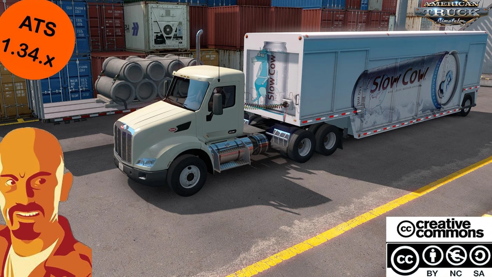 Mickeys Beverages Trailer v1.2 By CyrusTheVirus (1.48.x) for ATS