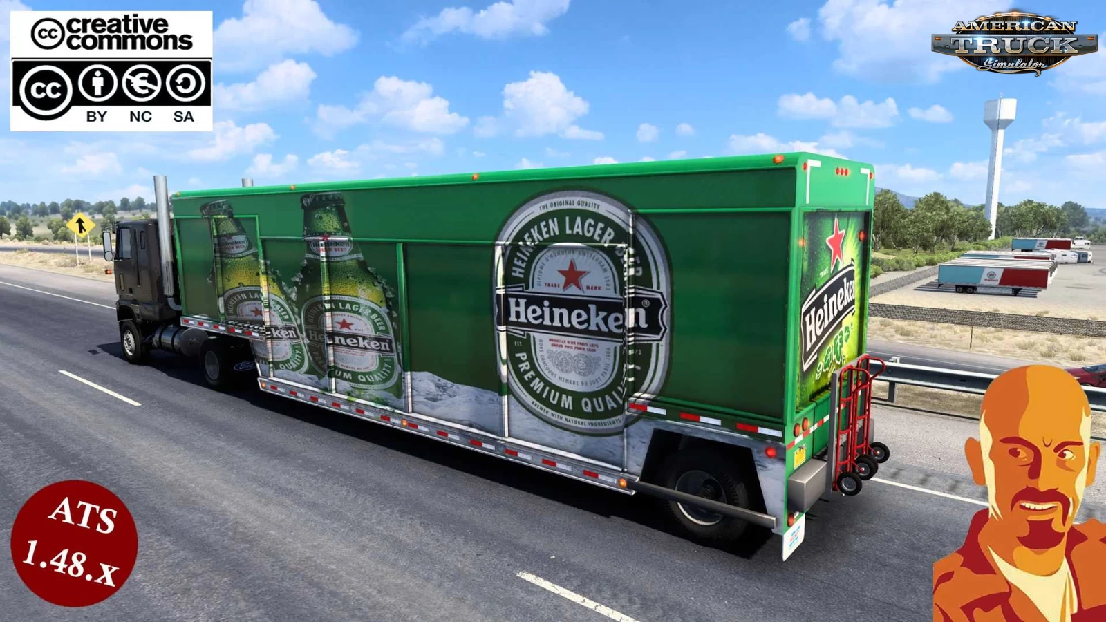 Mickeys Beverages Trailer v1.2 By CyrusTheVirus (1.48.x) for ATS