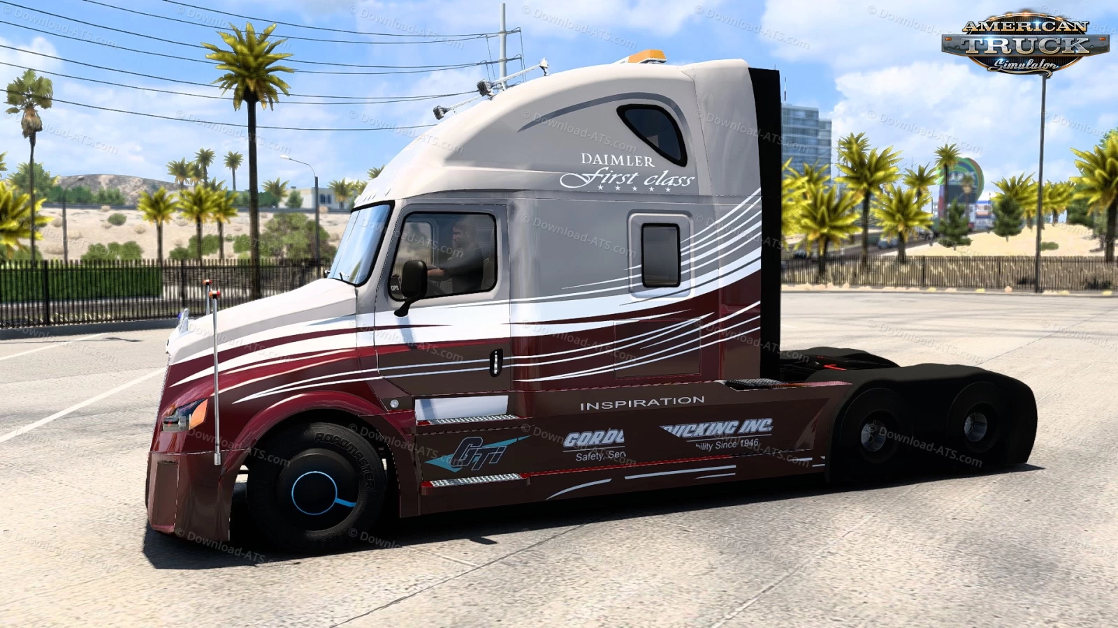 Freightliner Inspiration v2.0a By TMH (1.48.x) for ATS