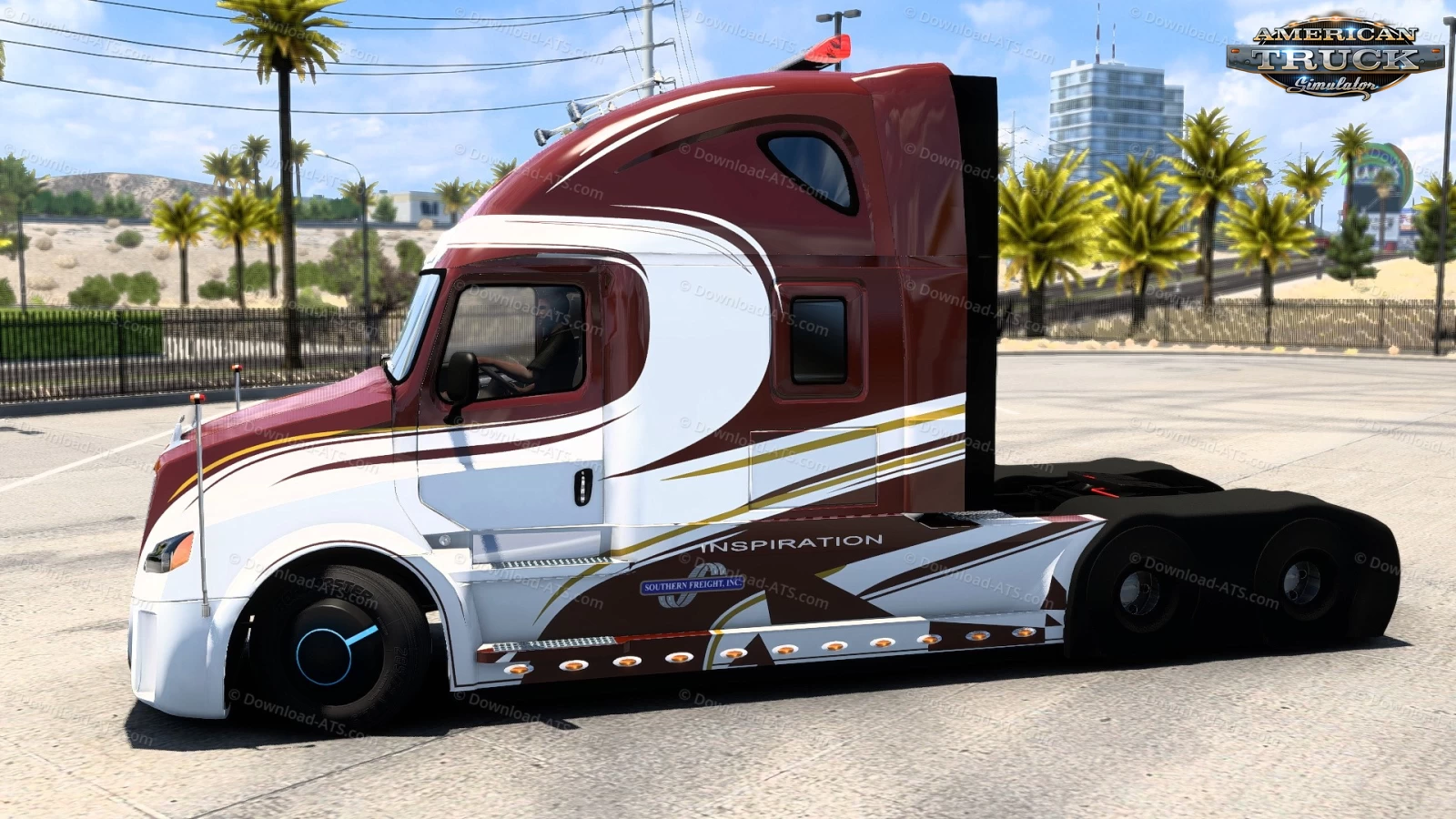 Freightliner Inspiration v2.0a By TMH (1.48.x) for ATS