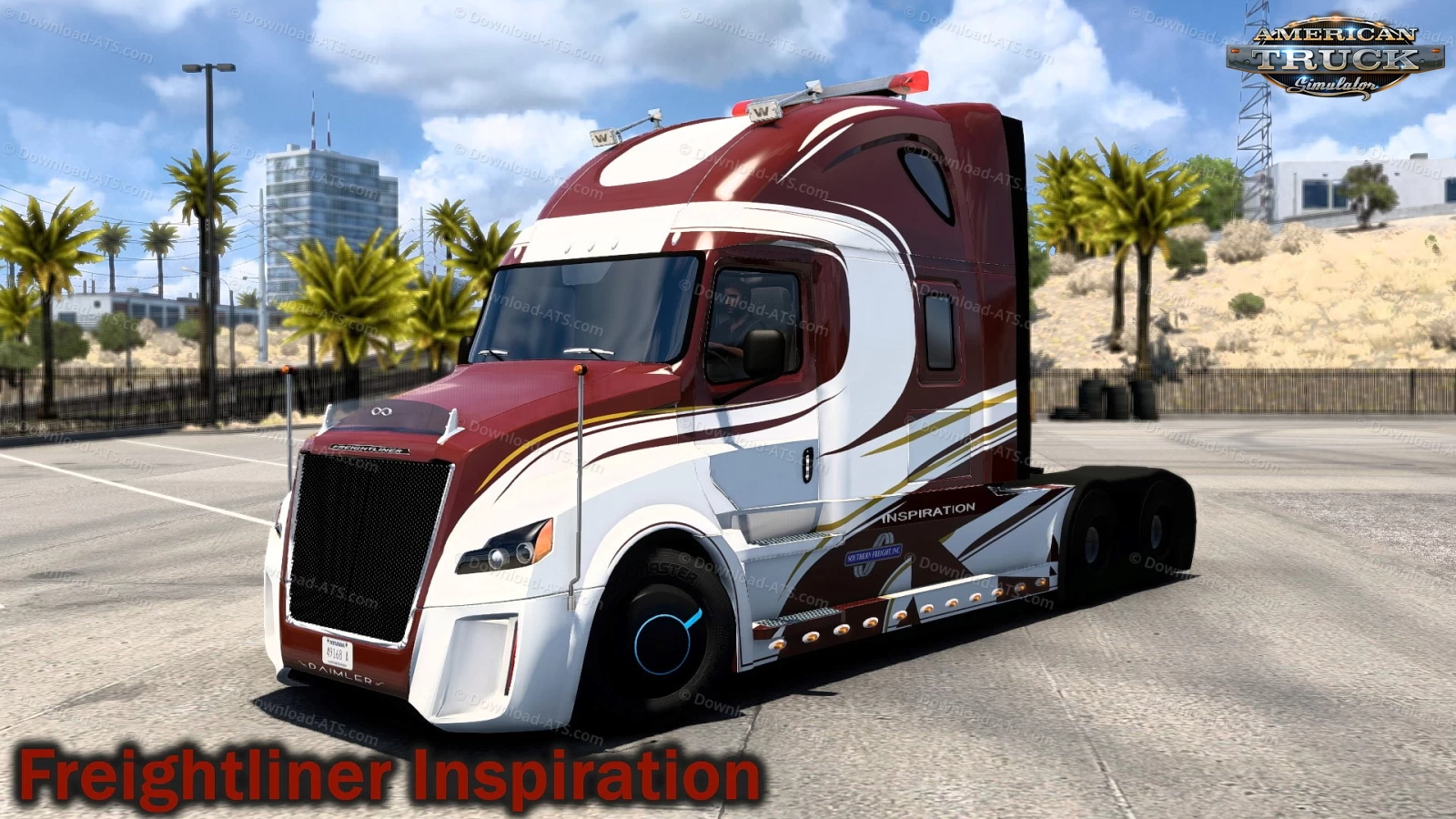 Freightliner Inspiration v2.0a By TMH (1.48.x) for ATS