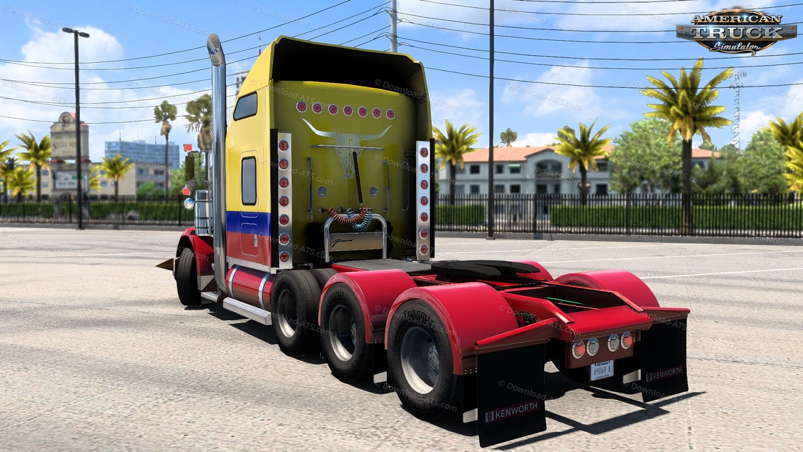Kenworth T800 Truck v2.2 By Team Edition Mods (1.58.x) for ATS