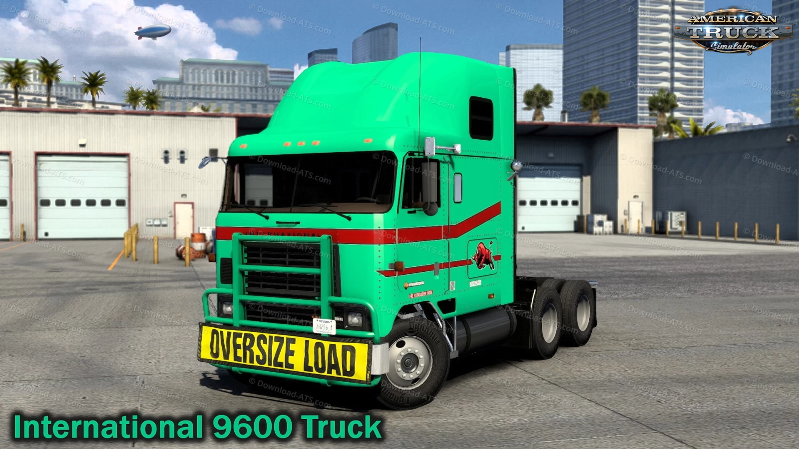 International 9600 Truck + Interior v2.5 (1.50.x) for ATS