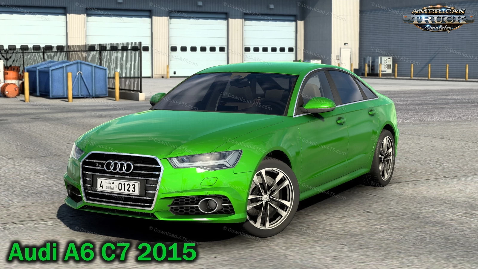 Audi A6 C7 2015 + Interior v2.5 (1.50.x) for ATS