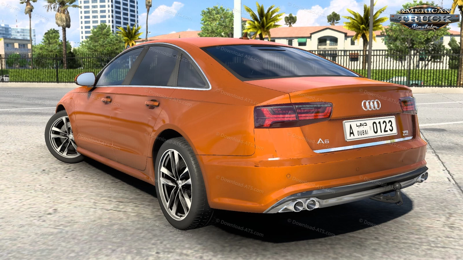 Audi A6 C7 2015 + Interior v1.2 (1.48.x) for ATS